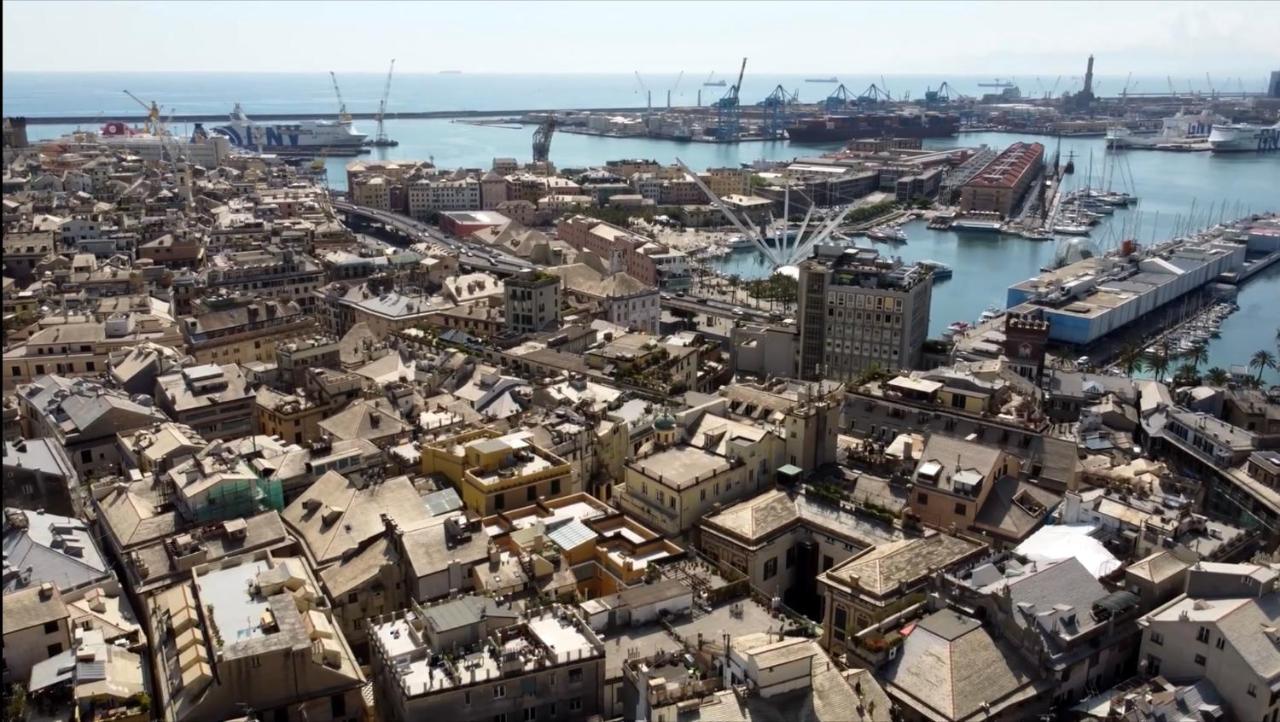 Rolli De Mar - Il Tuo Appartamento Rolli Nel Cuore Di Genova, Acquario E Porto Antico Exterior foto