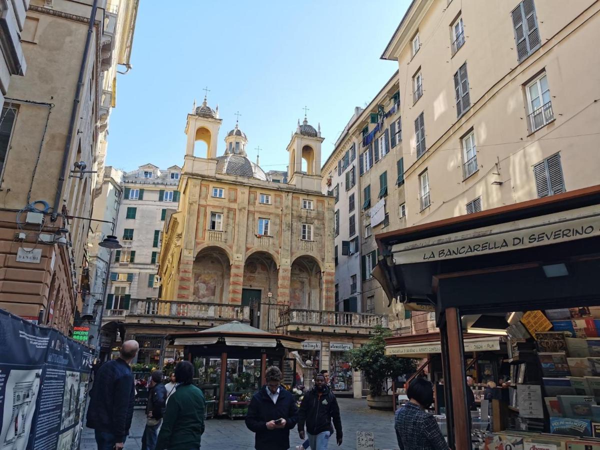 Rolli De Mar - Il Tuo Appartamento Rolli Nel Cuore Di Genova, Acquario E Porto Antico Exterior foto